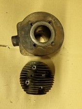 125 ccm Zylinder, Zylinderkopf aus den 50er. 
