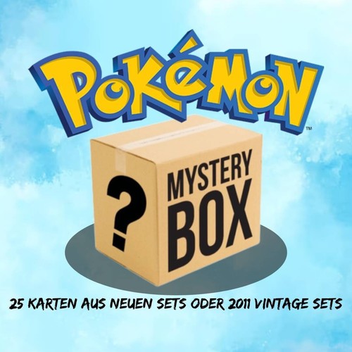 Pokemon mystery 25er - 25er, box
