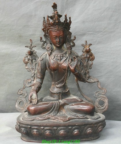 Alte tibet bronze tempel - alte,