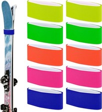 10pcs Ski Straps Fasteners