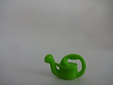 Spielzeug für Puppenstube / Grüne Gießkanne - ca 20 mm lang