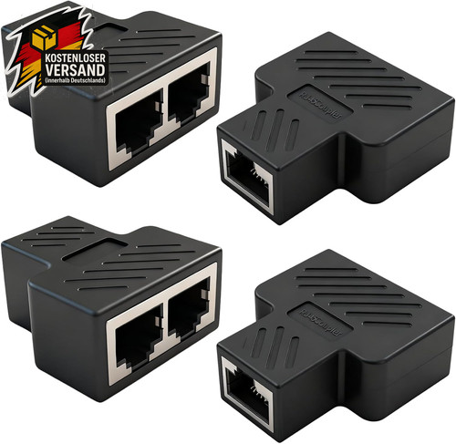 4pcs lan splitter verteiler - 4pcs,