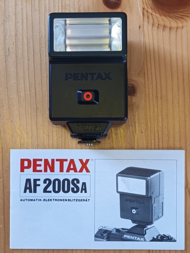 Pentax 200 blitzgerät - sa,