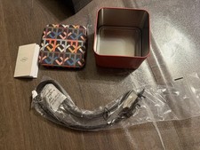 Fossil Lederarmband Herren Braun JF87354040 Neu in OVP