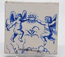 schöne antike Fliese Kachel