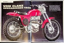 Motorrad Classic 1972) Rickman Metisse Mk III mit 45PS in einer seltenen Vorstel