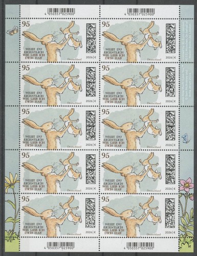 Brd bund 3950 - mi., bogen