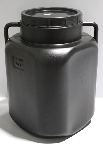 Quadratisches fass 50l - fass, schwarz