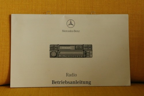 Bedienungsanleitung mercedes - bedienungsanleitung,
