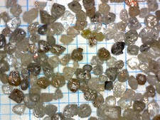 DIAMANTEN VERBRENNEN!   dazu 10 kleine Diamantkristalle ca.0,1ct, Anleitung s.u.