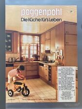 Poggenpohl Die Küche für´s Leben 80s retro 1981 Vintage Ad Werbung Reklame