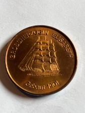 Gedenkmünze - Großherzogin Elisabeth gebaut 1901 -  40 Jahre - Segelschiff