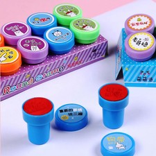 Kinder Briefmarken Cartoon Smiley Stempel Set Scrapbooking Kreativspielzeug