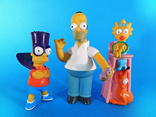 Simpsons figuren homer bart - simpsons,