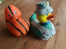 2 seltene Rubba Ducks