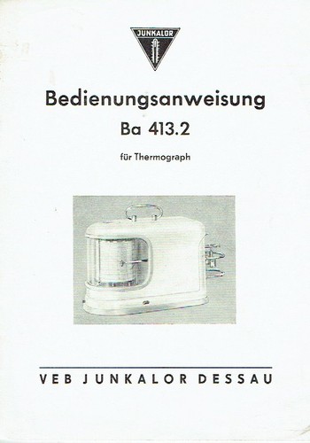 Veb junkalor dessau - veb,