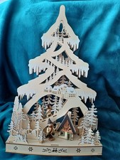 Weihnachtsdeko Tannenbaum LED- beleuchtet 48 cm hoch, 30 cm breit