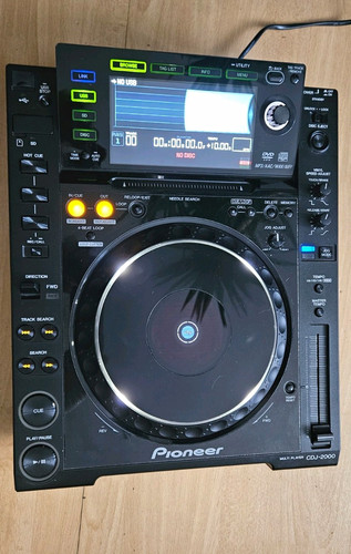 Pioneer cdj 2000 multi - pioneer, dj