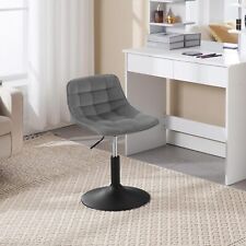 WOLTU Sitzhocker Schminkhocker Höhenverstellbar Sitz 38-49,5cm Hoch 360° Drehbar