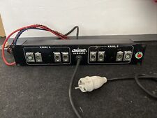 AMPTOWN XLR Audio Switch Lautsprecher Verteiler 19" für Case / Rack