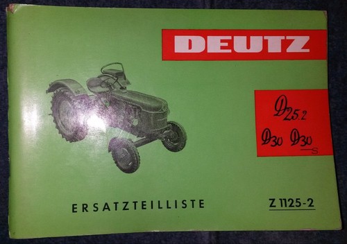 Deutz schlepper d25 d30 - deutz, d25.2,