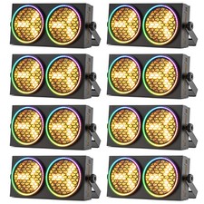 4x 250W LED Par Scheinwerfer Retro Light DMX512 RGBW Bühnenlicht DJ Party show