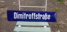 DDR Straßenschild