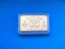 DEUTSCHES REICH  LUFTWAFFE  MEDAILLE BARREN  VERGOLDET