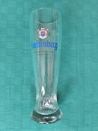 Fürstenberg weizenbierglas - fürstenberg,