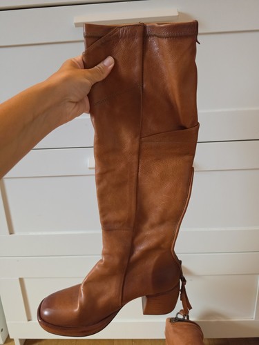 Damen kniestiefel marke s - marke, a.s