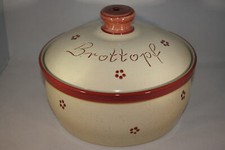 Brottopf rund 30 cm Rubin ohne