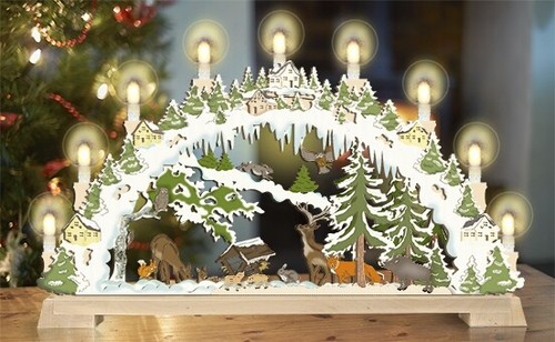 Lichterbogen schwibbogen tiere - lichterbogen,