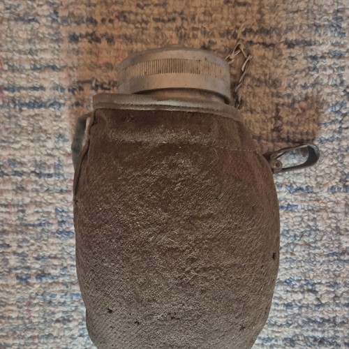 Metal military canteen - military, w/