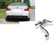Fox Duplex Sportauspuff BMW 3er E90/91/92 325d 330d je 90mm rund eingerollt