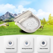 2.5L Edelstahl Tränkebecken