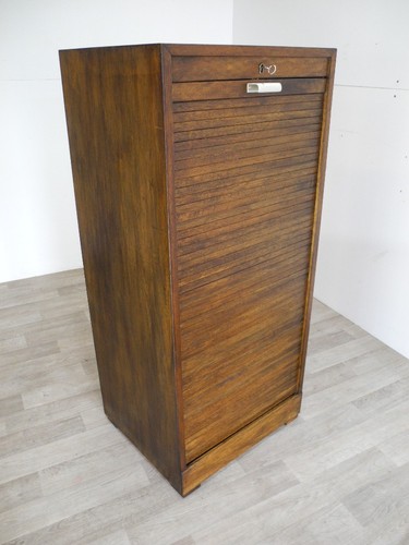 Antik rollladenschrank akten - ,