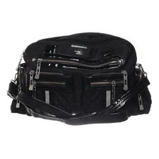 Gabaara, Umhängetasche, Unisex (Erwachsene), Schwarz, 41, 13, 20 cm -BCK