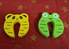 2 Türstopper/ Fingerschutz/ Sicherheit/ Kleinkinder/ Tiere/ Moosgummi/ Konvolut 