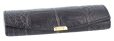 Edles braun schwarzes etui mit - braun-schwarzes,