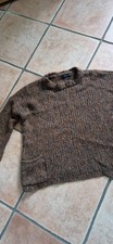 Damen Woll Strick Pullover mit Taschen  braun, grau, beige    Gr. M  von ZARA