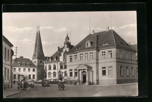 Ansichtskarte egeln rathaus - ansichtskarte,