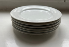 6 x Frühstücksteller Hutschenreuter weiß, Modell unbekannt