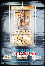The Star Wars TRILOGY orig.Kino Edition Plakat 1997 Poster 101 x 68 cm 