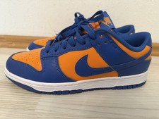Nike Dunk Low Retro "Knicks" Orange/Blau, Größe: 43