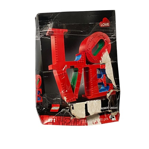 Lego art love bauset - love, 31214