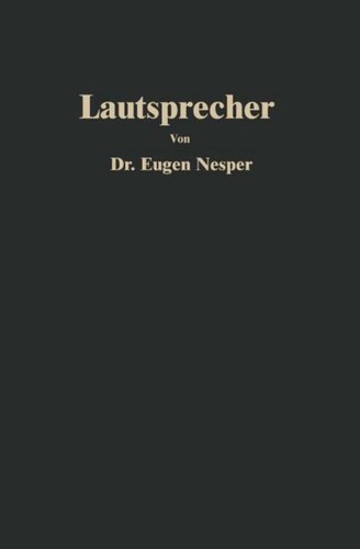 Lautsprecher eugen nesper - lautsprecher,