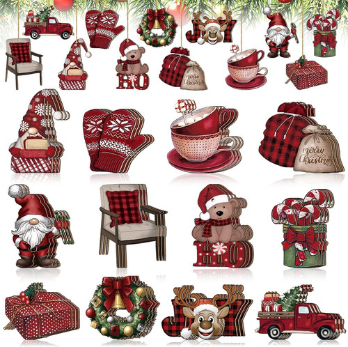 Christbaumschmuck holz - christbaumschmuck,