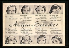 AK Augen Sprache: Offener