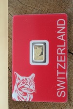 1 g Goldbarren / Pamp Wildcatze