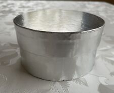 Geschenkdose silber rund Dose Geschenkverpackung Pappe Geschenkkarton
